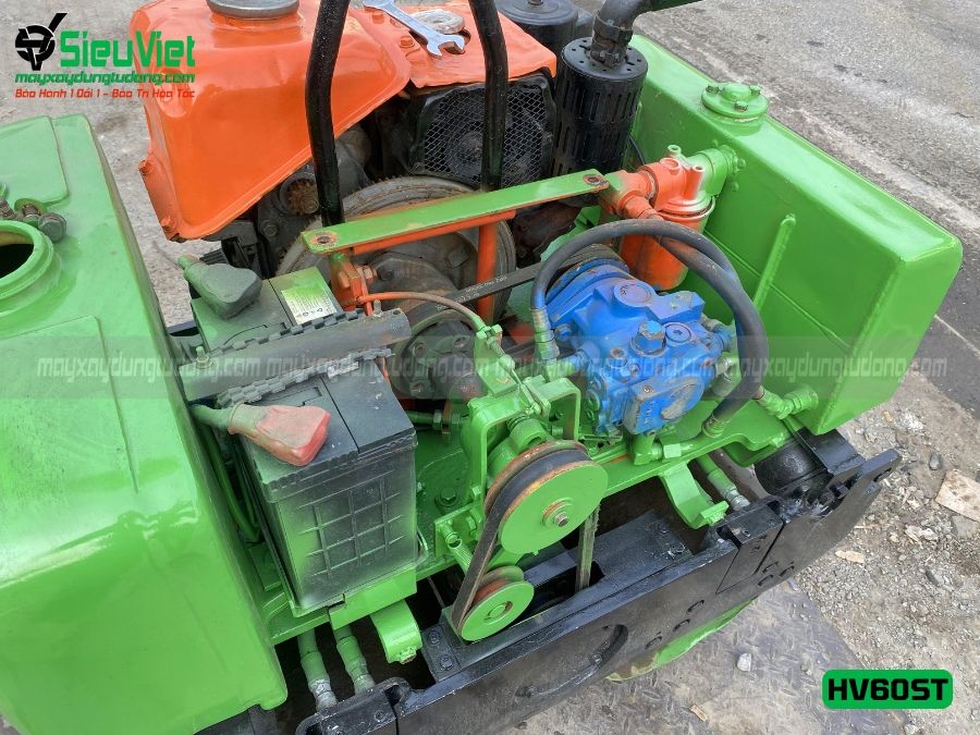 Xe lu rung dắt tay 650Kg Sakai HV60ST Nhật Bản