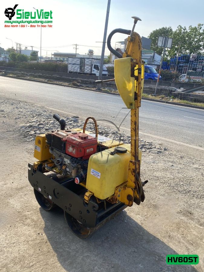 Máy lu dắt tay 650Kg Sakai HV60ST Nhật Bản