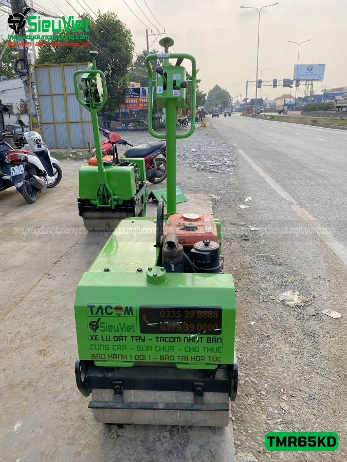Xe lu rung dắt tay 650Kg Tacom TMR65KD Nhật Bản (9703629)