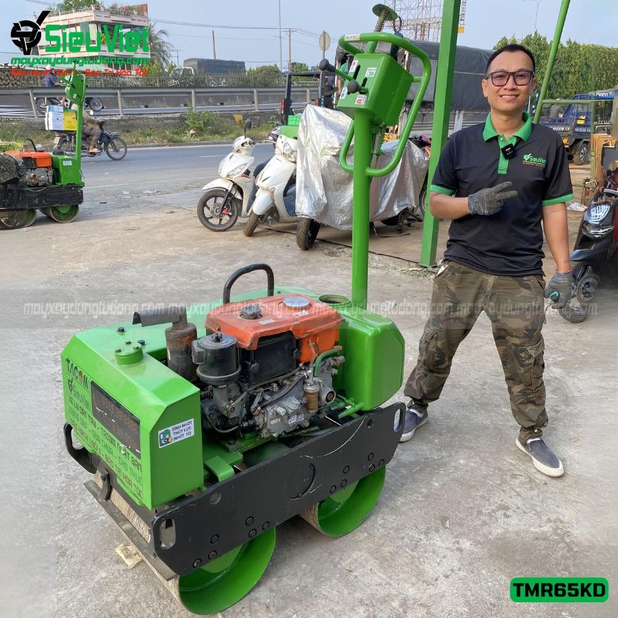 Xe lu rung dắt tay 650Kg Tacom TMR65KD Nhật Bản (9703629)