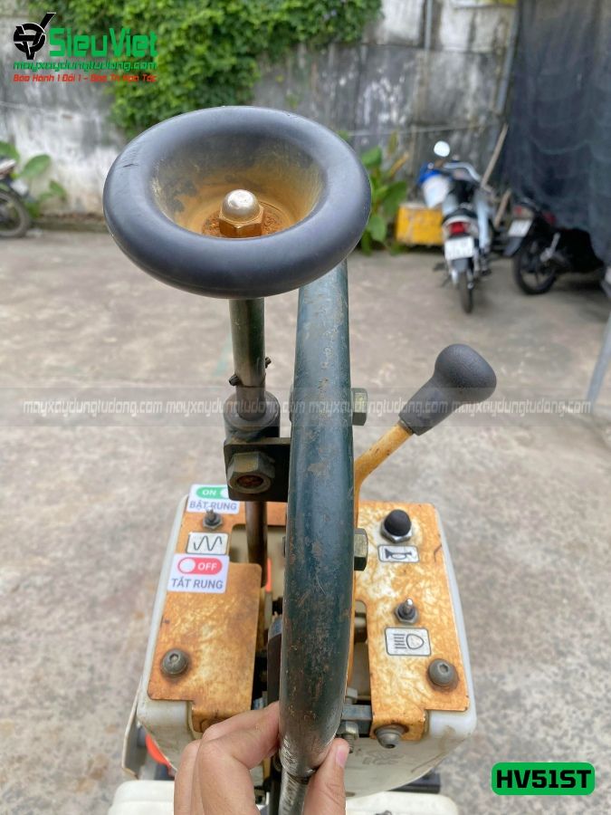 Xe rung lu dắt tay 690Kg Sakai HV51ST Nhật Bản (5HV2060542)