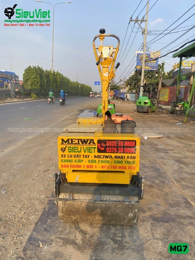 Xe lu rung dắt tay 700Kg Meiwa MG7 Nhật Bản