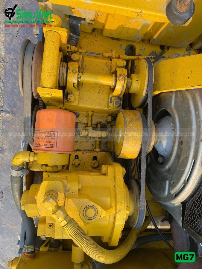 Xe lu rung dắt tay 700Kg Meiwa MG7 Nhật Bản