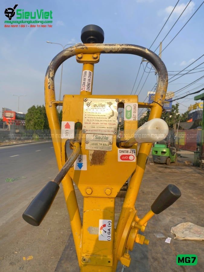 Xe lu rung dắt tay 700Kg Meiwa MG7 Nhật Bản