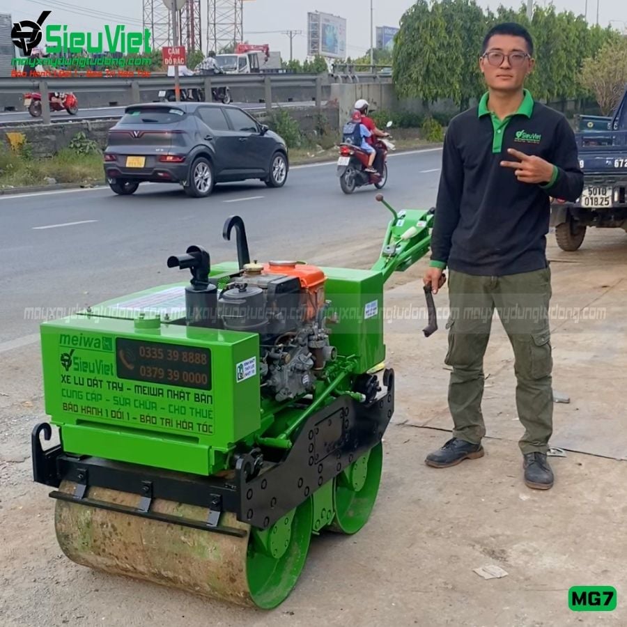 Xe lu dắt tay 700Kg Meiwa MG7 Nhật Bản (G1465)