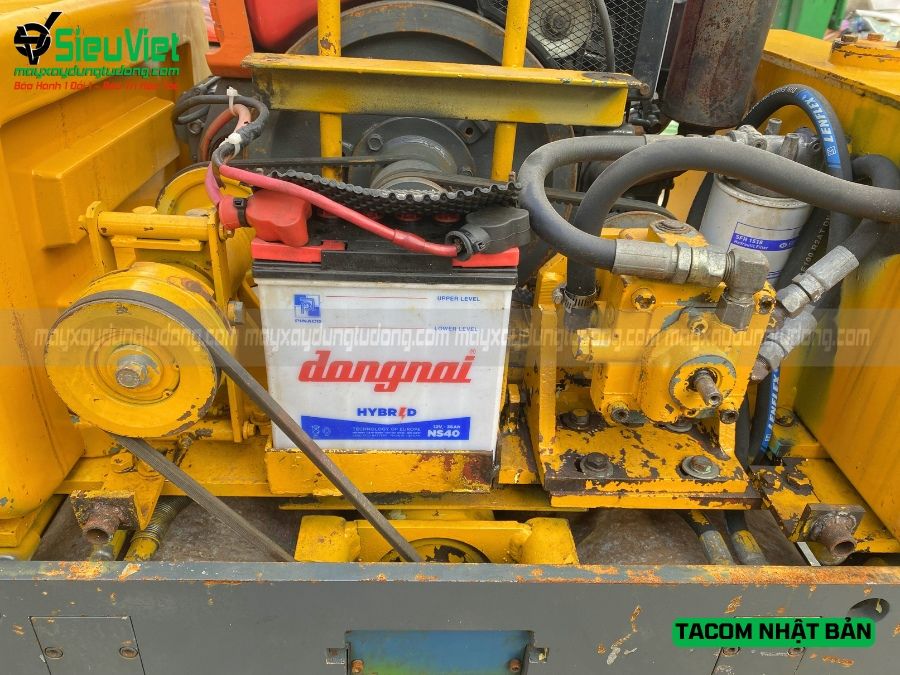 Xe lu rung dắt tay 700Kg Tacom Nhật Bản