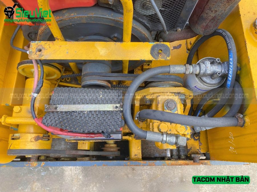 Xe lu rung dắt tay 700Kg Tacom Nhật Bản
