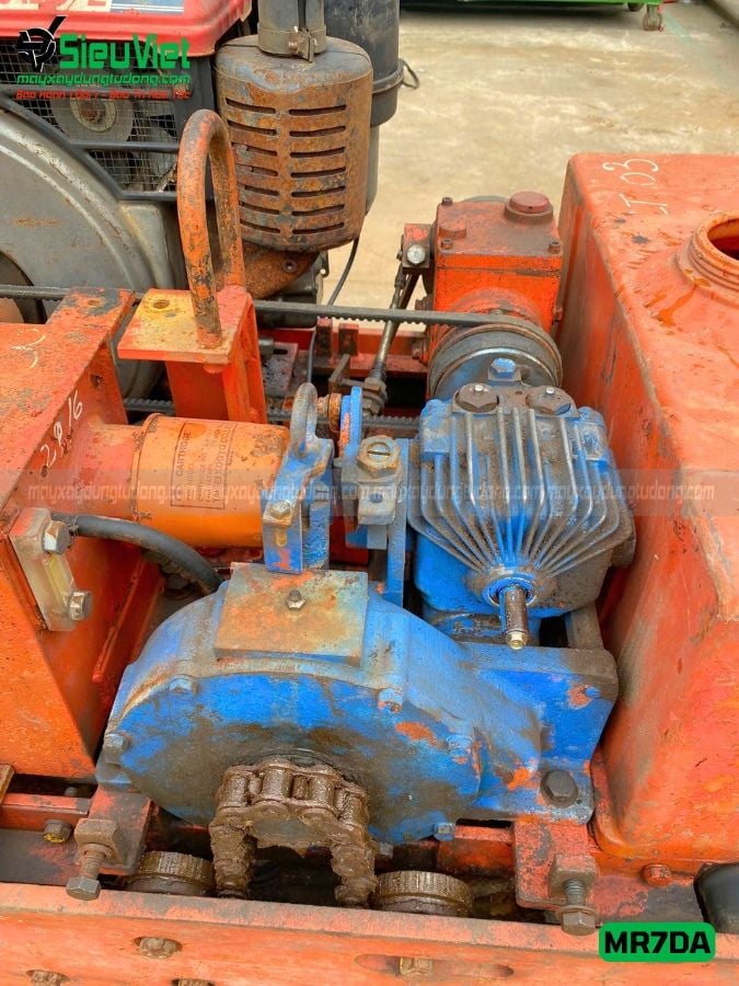 Xe lu rung dắt tay 750Kg Mikasa MR7DA Nhật Bản (W2384)