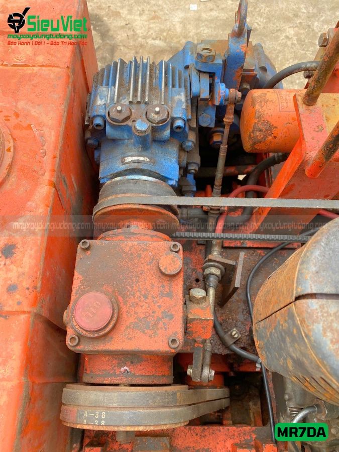 Xe lu rung dắt tay 750Kg Mikasa MR7DA Nhật Bản (W2384)