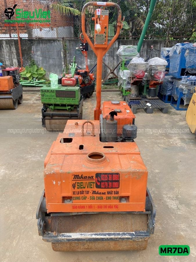 Xe lu rung dắt tay 750Kg Mikasa MR7DA Nhật Bản (W2384)