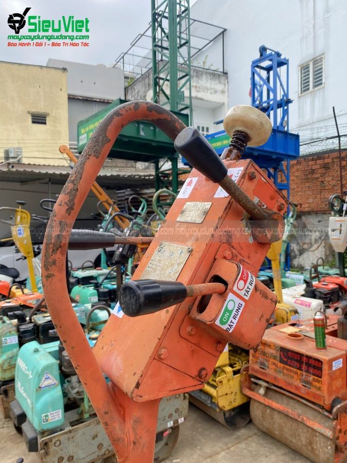 Lu dắt tay 750Kg Mikasa MR7DA Nhật Bản - Máy Xây Dựng Siêu Việt