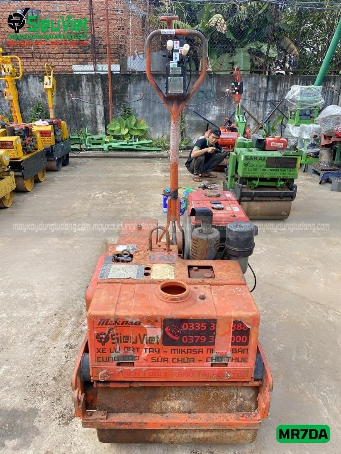 Lu rung dắt tay 750Kg Mikasa MR7DA Nhật Bản (V2190)