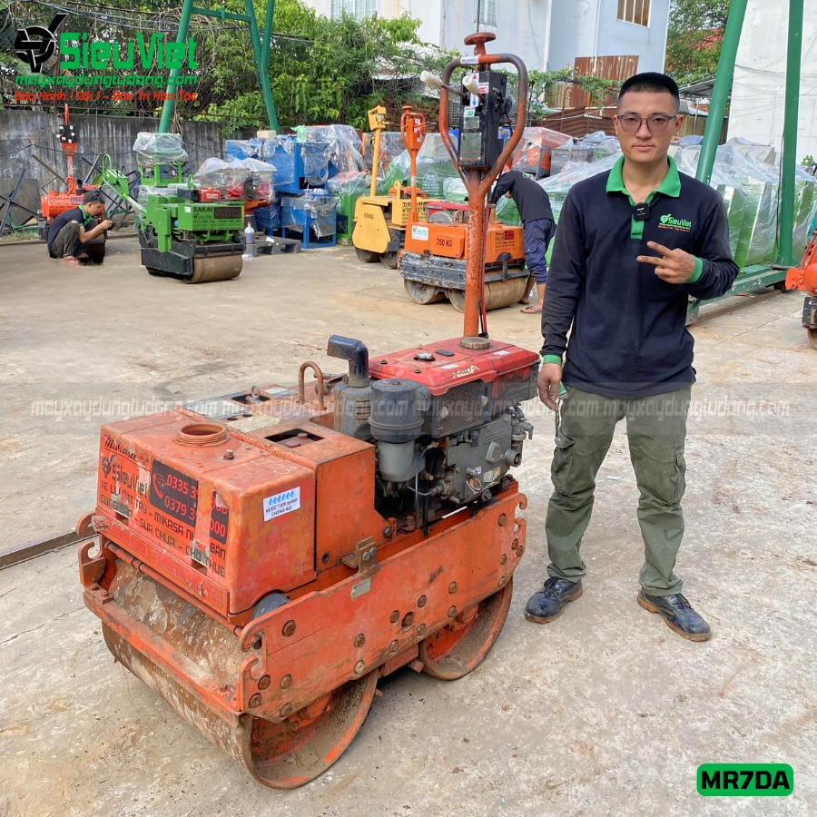 Lu rung dắt tay 750Kg Mikasa MR7DA Nhật Bản