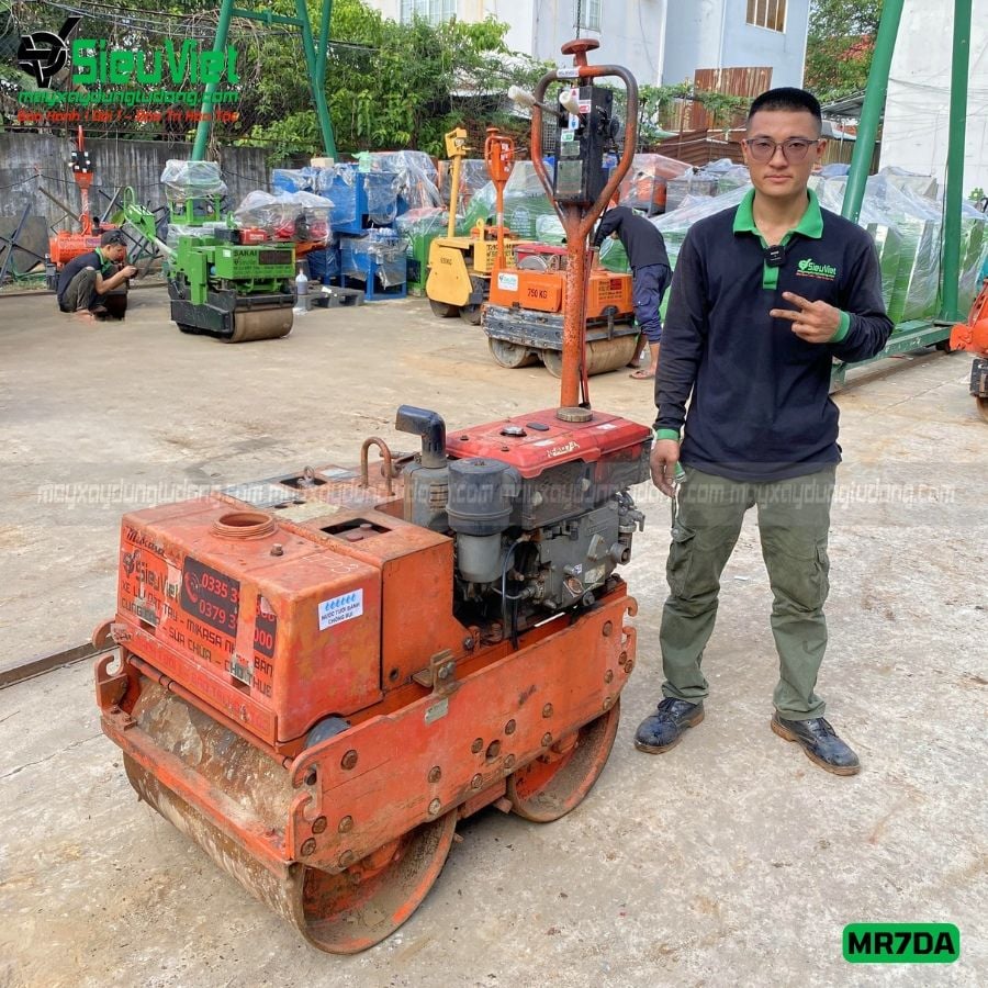 Lu rung dắt tay 750Kg Mikasa MR7DA Nhật Bản (V2190)