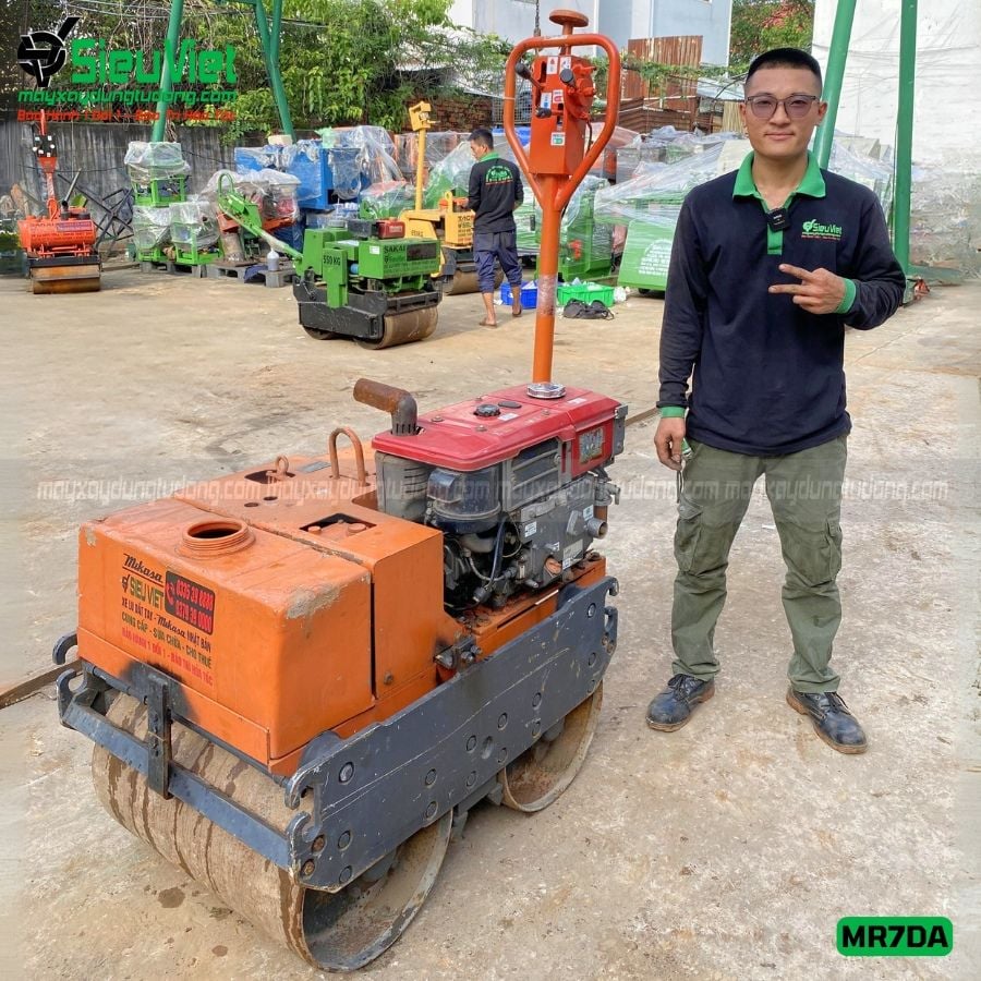 Xe lu dắt tay 750Kg Mikasa MR7DA Nhật Bản