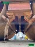 Lu rung dắt tay 750Kg Mikasa MR7DA Nhật Bản