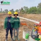 (Cho Thuê Tuần) Xe lu dắt tay 750Kg Nhật Bản - Động cơ Diesel