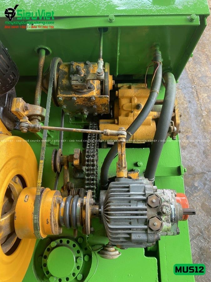 Xe lu rung nhỏ 1.2 Tấn Meiwa MUS12 Nhật Bản (495)