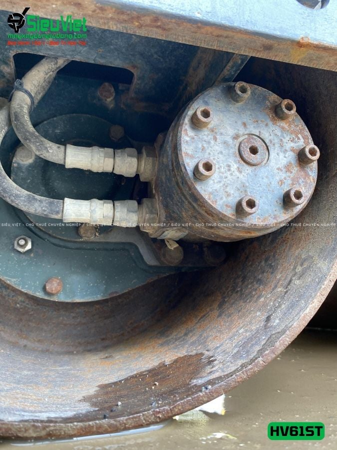 Xe lu rung dắt tay 650Kg Sakai HV61ST Nhật Bản (5HV2120538)