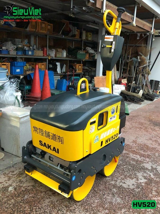 Xe lu rung dắt tay 620Kg Sakai HV520 Nhật Bản