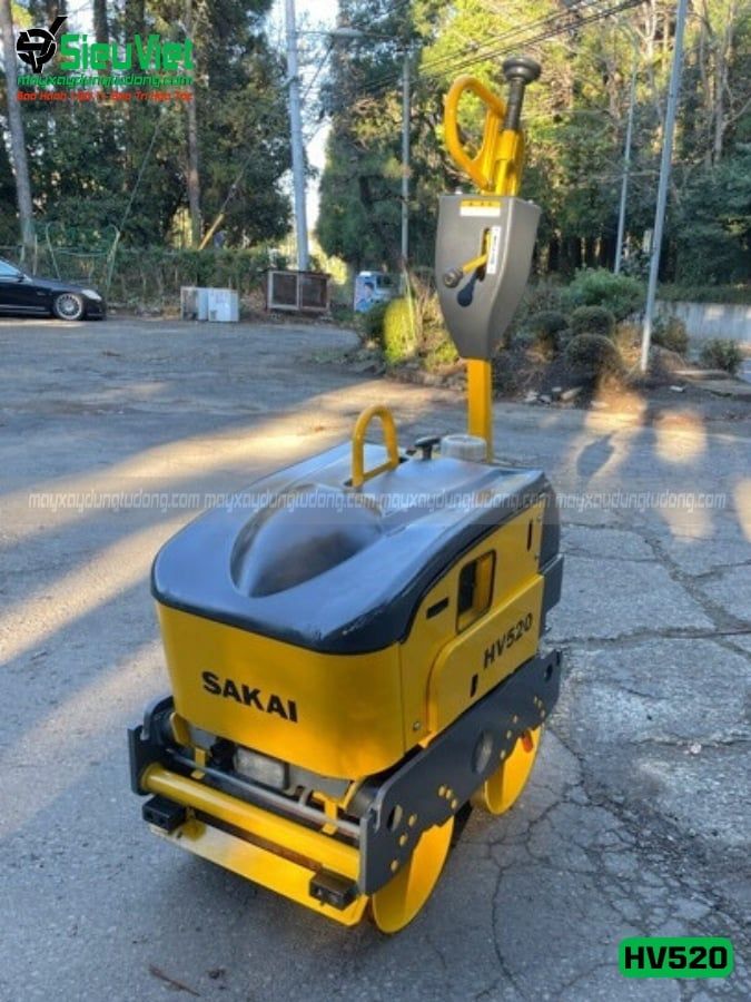 Xe lu rung dắt tay 620Kg Sakai HV520 Nhật Bản