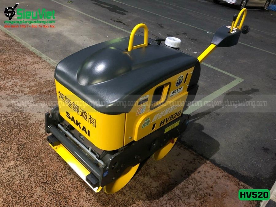 Xe lu rung dắt tay 620Kg Sakai HV520 Nhật Bản