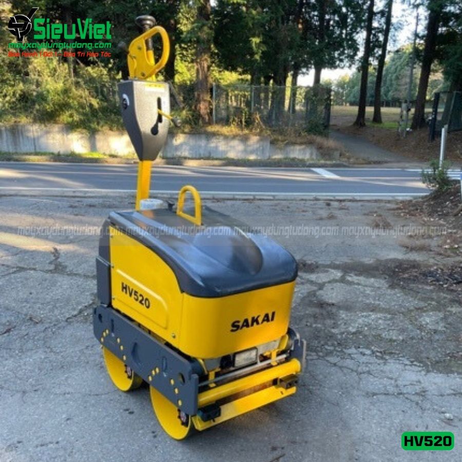 Xe lu rung dắt tay 620Kg Sakai HV520 Nhật Bản