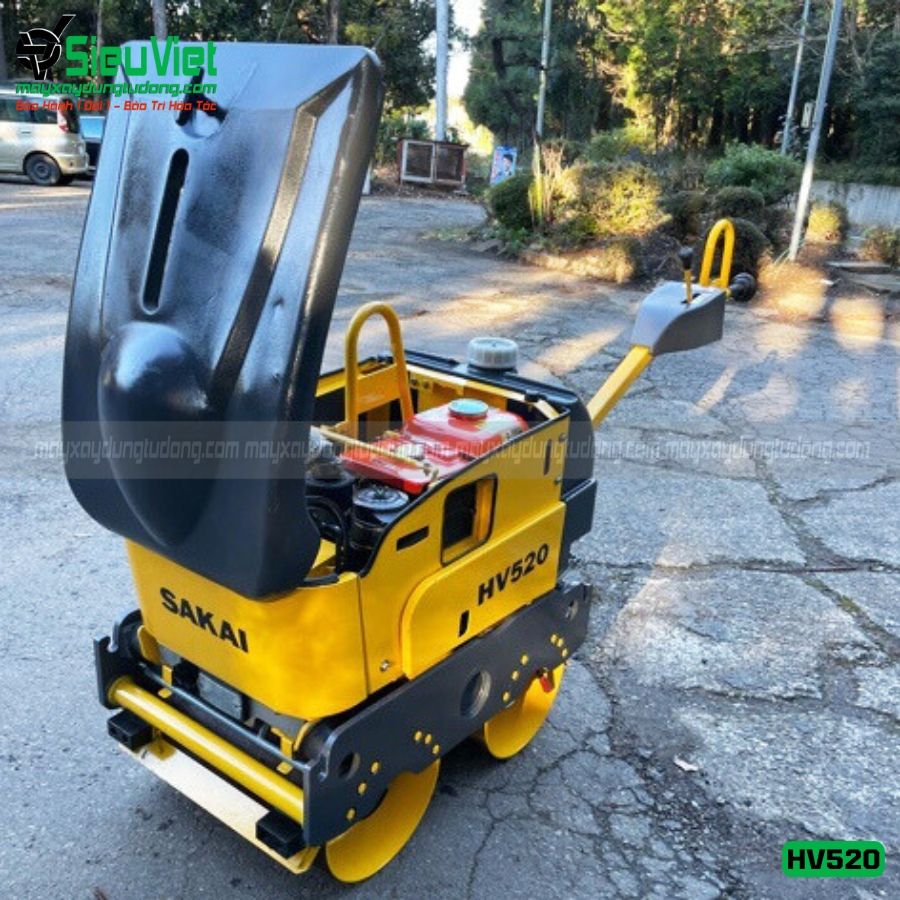 Xe lu rung dắt tay 620Kg Sakai HV520 Nhật Bản