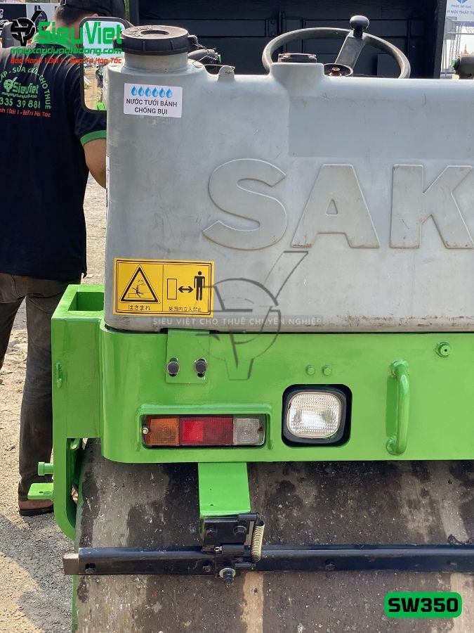 Xe lu rung nhỏ 2.8 tấn Sakai SW350-1 Nhật Bản (VSW1410493)