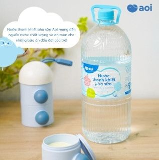 Nước pha sữa thanh khiết AOI chai 1.5L