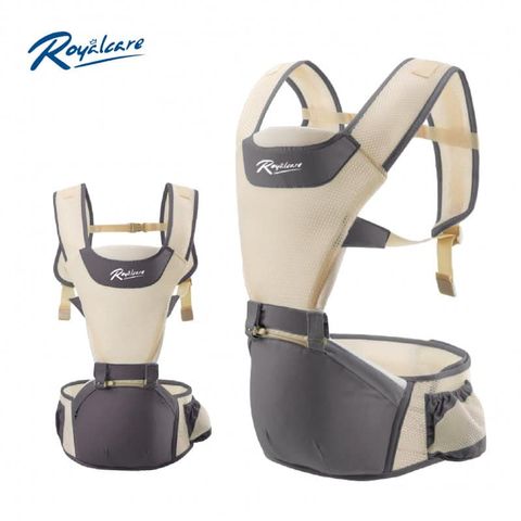 Địu ngồi trẻ em có Hipseat siêu thoáng khí Royalcare YD-906 (Xám)