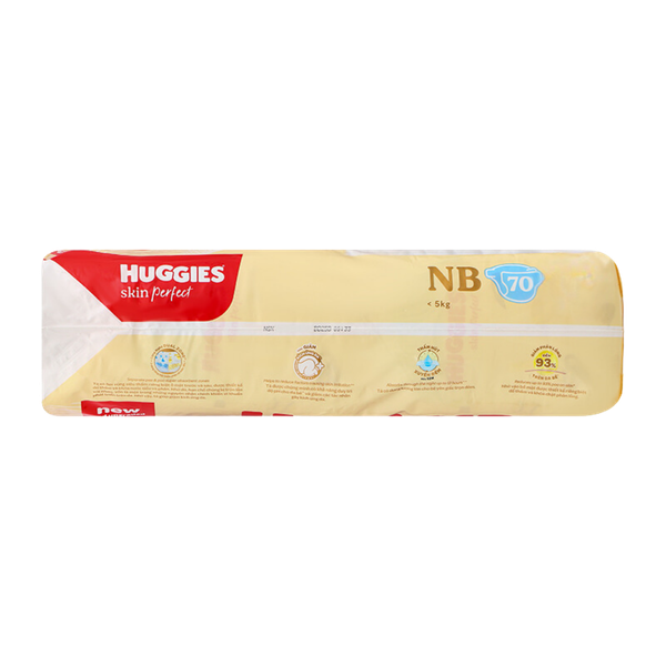 Tã Huggies Dán Skin Perfect NB-70 (<5 Kg)