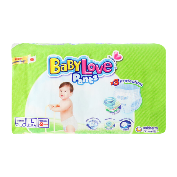 Tã quần BabyLove L-48 (9 - 14 kg)