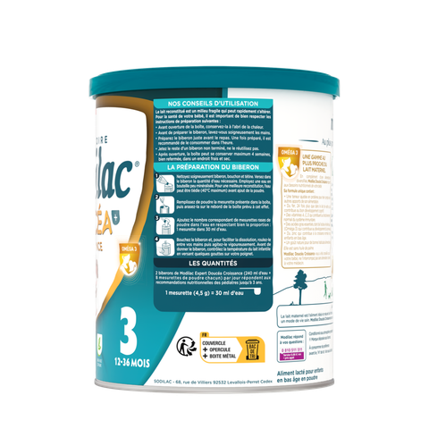 Sữa Modilac Doucéa số 3 (800g) cho bé từ 12-36 tháng tuổi