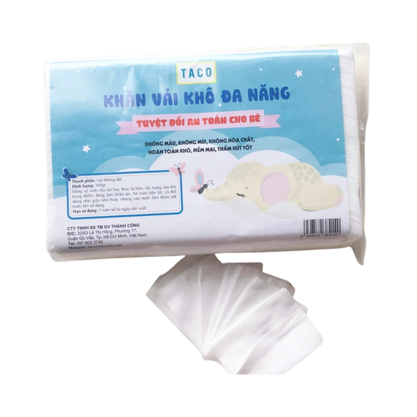 Khăn khô đa năng Taco 300gr