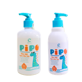 C - DETOX Sữa tắm gội Pipo ngừa rôm sảy 450ml