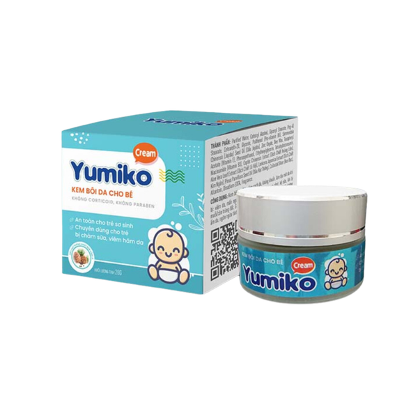 Kem bôi Yumiko 20g (viêm hăm da, chàm sữa, mụn nhọt, côn trùng đốt)