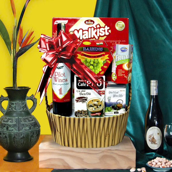 Giỏ quà Tết 470K