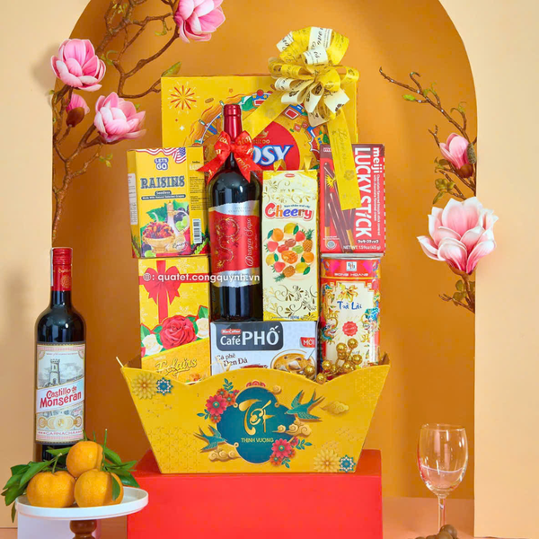Giỏ quà Tết 490K