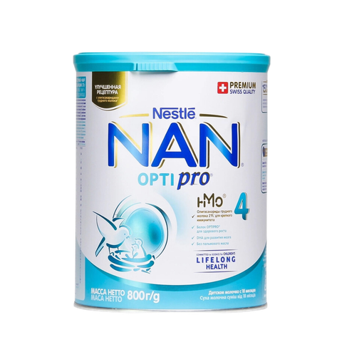 Sữa Nan Nga số 4 (800g) cho bé trên 18 tháng tuổi