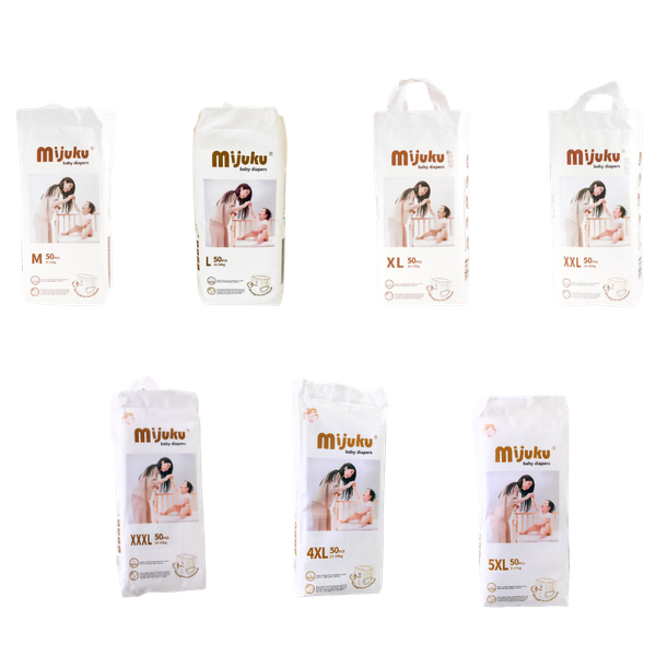 Tã Mijuku Quần XXL-50 (15 - 20 kg)