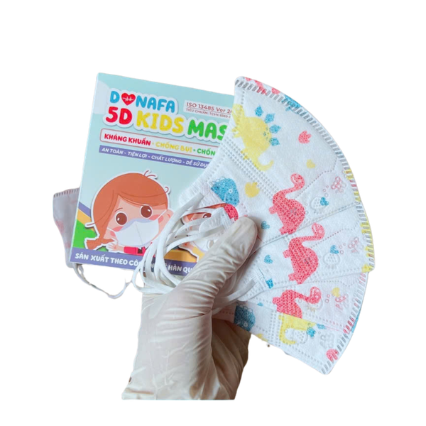 Khẩu trang cho bé họa tiết