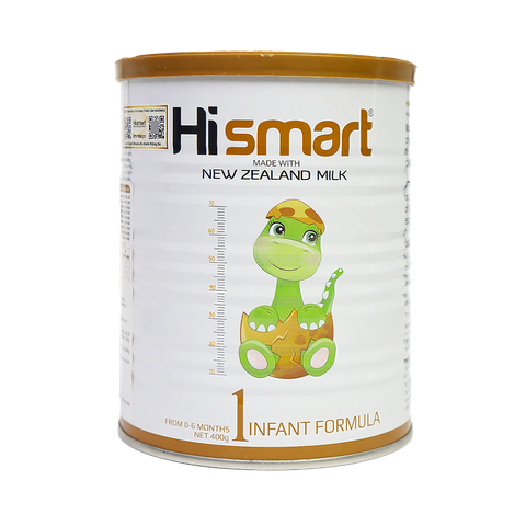 Sữa Hismart New Zealand số 1 (400g) cho bé 0-6 tháng tuổi