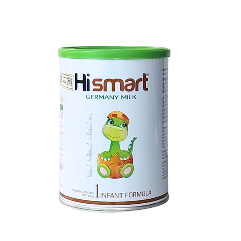 Sữa Hismart Germany Số 1 (400g) cho bé 0-6 tháng tuổi