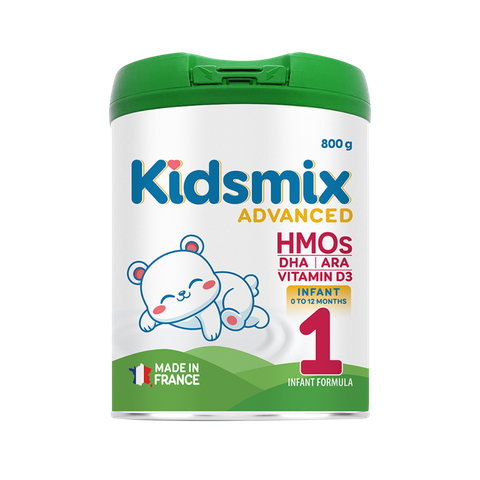 Sữa Kidsmix Advanced số 1 (800g) cho bé từ 0-12 tháng tuổi