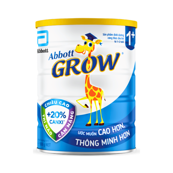 Sữa Abbott Grow 1+ (850g) cho trẻ 1-2 tuổi (tên cũ Abbott Grow 3)