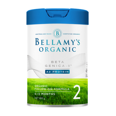 Sữa Bellamy’s Organic đạm A2 số 2 (800g) cho bé từ 6-12 tháng tuổi