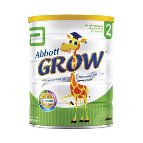 Sữa Abbott Grow 2 (900g) cho bé từ 6-12 tháng tuổi