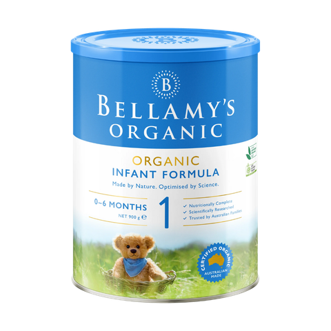 Sữa Bellamy's Organic đạm A1 số 1 (900g) cho bé từ 0-6 tháng