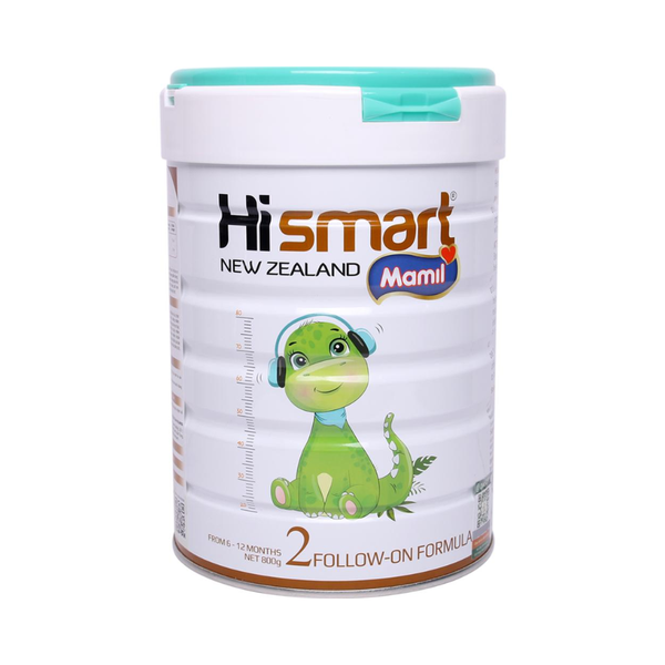Sữa Hismart NZ số 2 (800g) cho bé 6-12 tháng tuổi (mẫu mới)